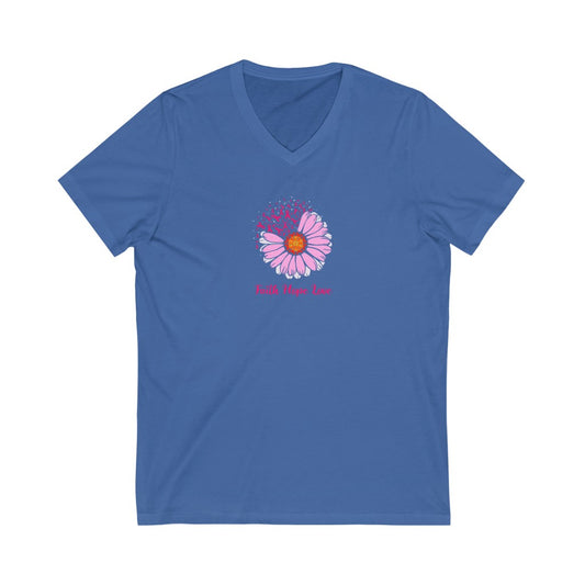 Faith Love Hope | Breast Cancer Awareness | Women's Tee